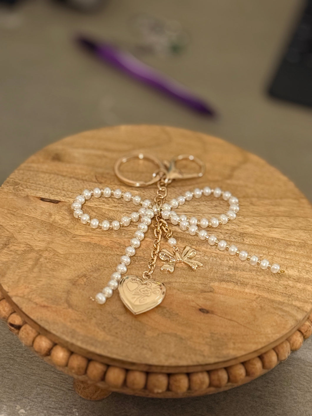 Bow Keychain